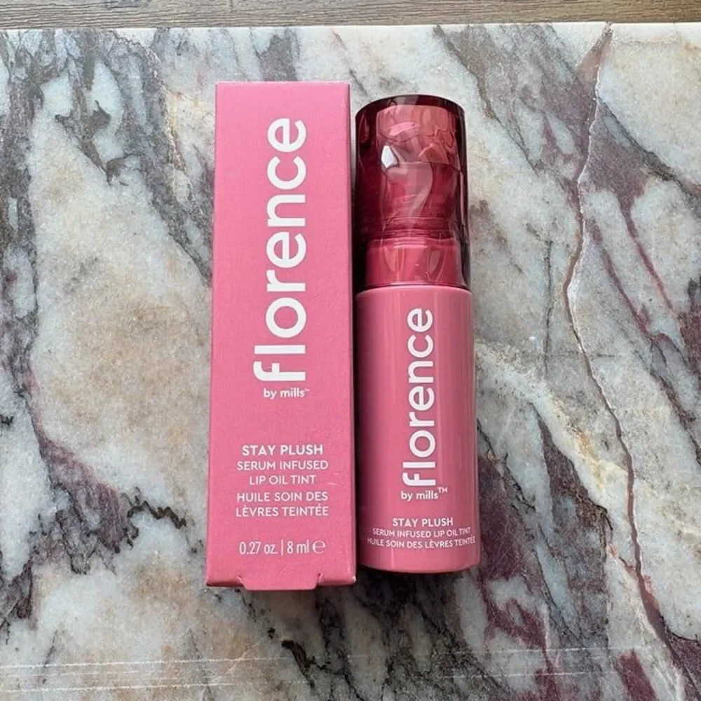 Florence by Mills - Stay Plush Serum Lip Oil Tint | Bundle of 2 | BNIB